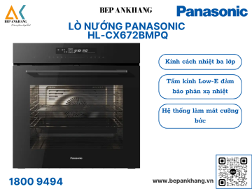 Lò nướng âm tủ Panasonic  HL-CX672BMYUE 78 lít - Hàng chính hãng